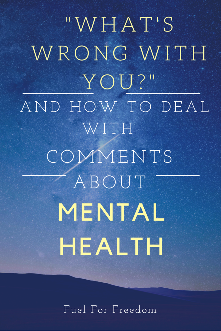 how to deal with mental health